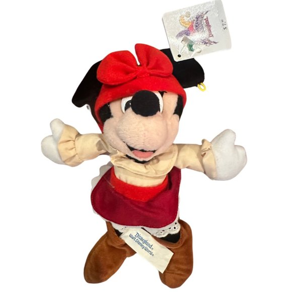 Disney Toys Vintage Disney Store New Orleans Pirate Minnie Mouse